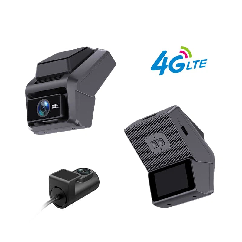 4G 2CHs Mini Car Dashcam With 2k Recording
